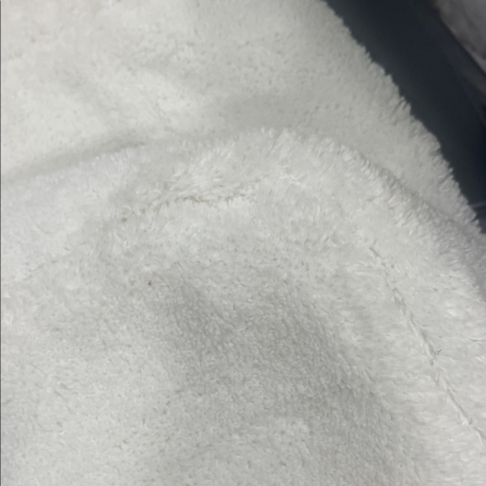 Prada White Fleece Tote Bag - Picture 12 of 13